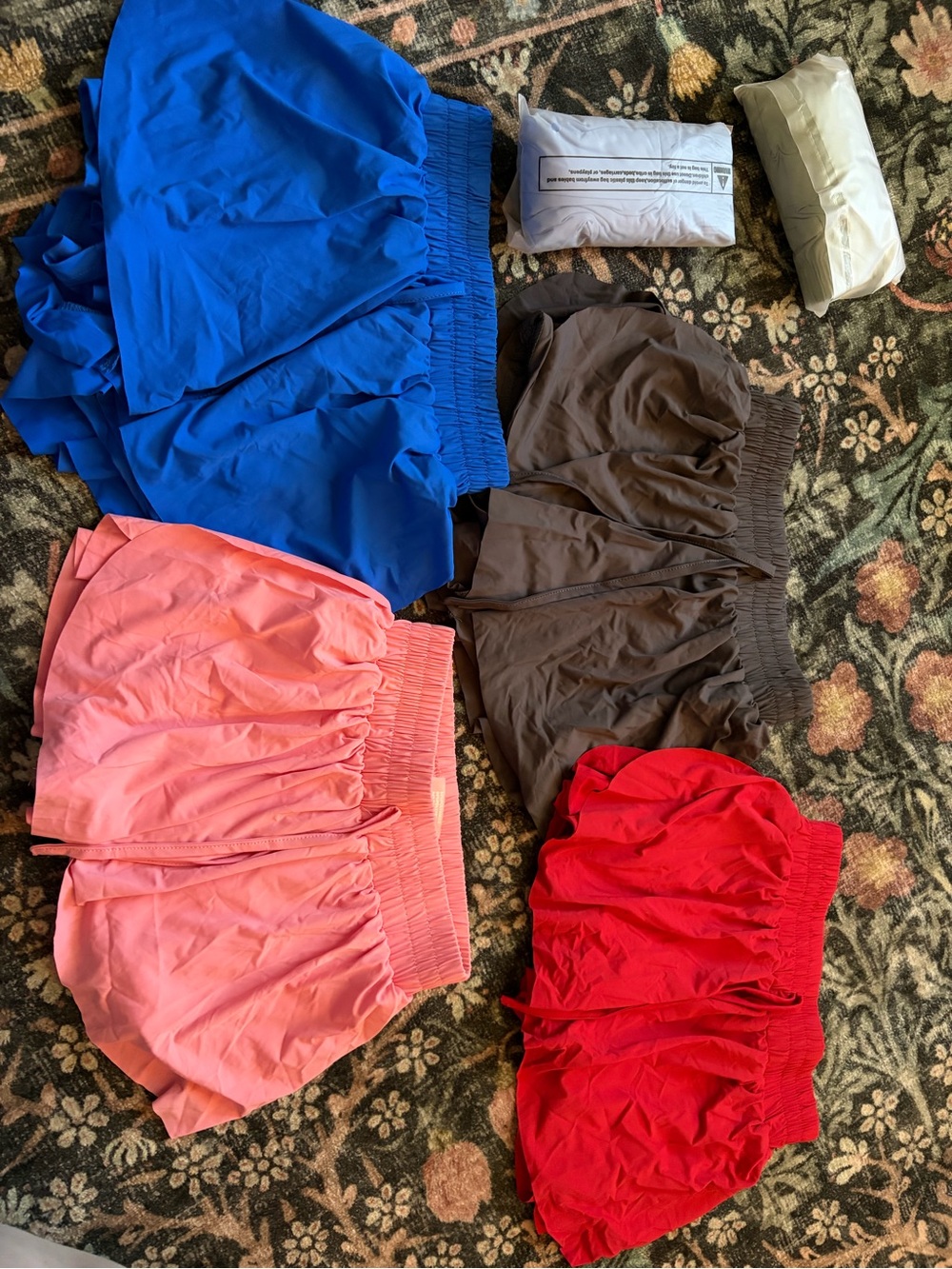 6 pair girls butterfly shorts